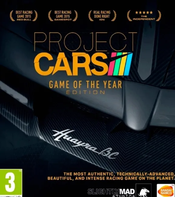 Project Cars GOTY STEAM KEY REGION FREE