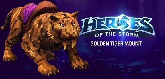 Heroes of the Storm - DLC «Золотой тигр» (Ключ Battle.net) – Глобальный