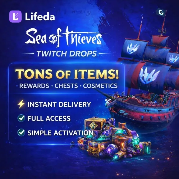 Sea of Thieves 🏴‍☠️【ТВИЧ ДРОПЫ / ДРОПСЫ】🏴‍☠️326+ НАГРАД•СКИНЫ•ПРЕДМЕТЫ•ЗОЛОТО