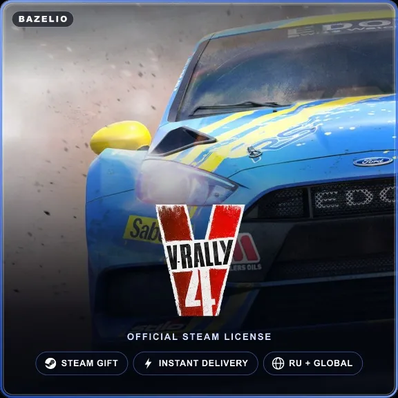 V-Rally 4 (Steam Gift) · РФ и весь мир · Автодоставка 24/7