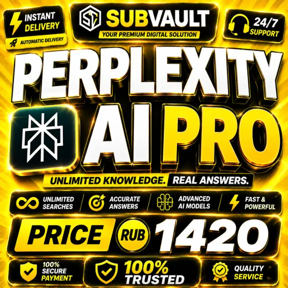 Perplexity AI PRO 1 месяц | На ваш аккаунт | Активация/Продление | Полная гарантия