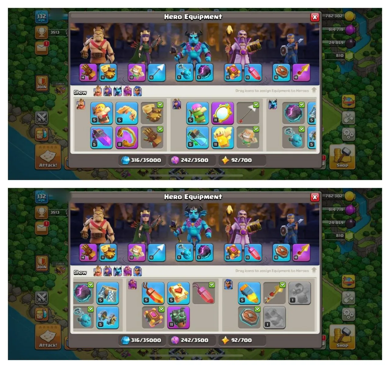 {70% DISCOUNT} TH13 SEMI MAX 6 EPIC EQUIPMENT XP-132 HERO 52-62-44-39-23 500 GEM - irongamers.ru
