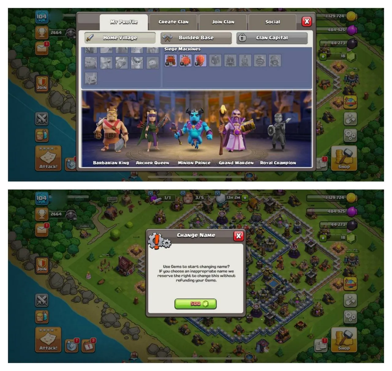 {70% DISCOUNT} TH13 GOOD BASE 3 EPIC EQUIPMENT XP-104 HERO 49-52-31-22 500 GEMS - irongamers.ru