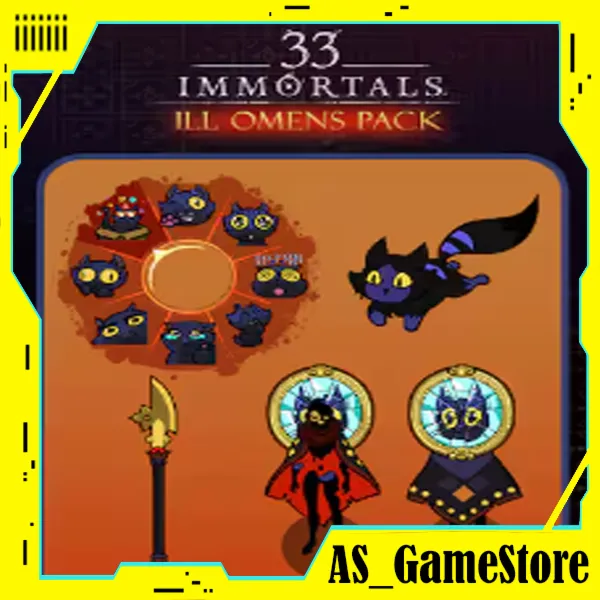 ⚫ ️33 Immortals - Ill Omens Pack / Набор Дурные знамения | ПК Epic Games EGS