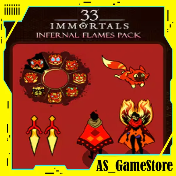 ⚫ ️33 Immortals - Infernal Flames Pack / Набор Адское пламя | ПК Epic Games EGS