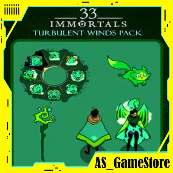 ⚫ ️33 Immortals - Turbulent Winds Pack / Набор Яростный ветер | ПК Epic Games EGS
