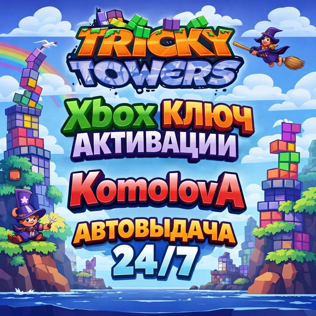 🌍 Tricky Towers XBOX ONE / XBOX SERIES X|S КЛЮЧ🔑 