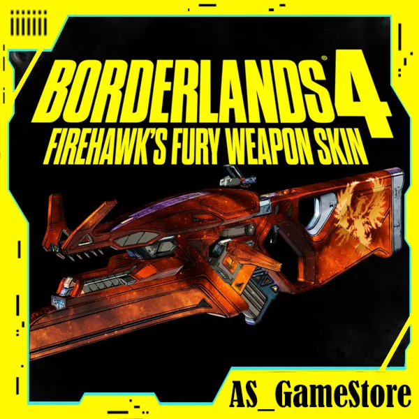 ⚫ ️Borderlands 4 - Firehawks Fury Weapon Skin/Ярость Огненного ястреба |ПК Epic Games