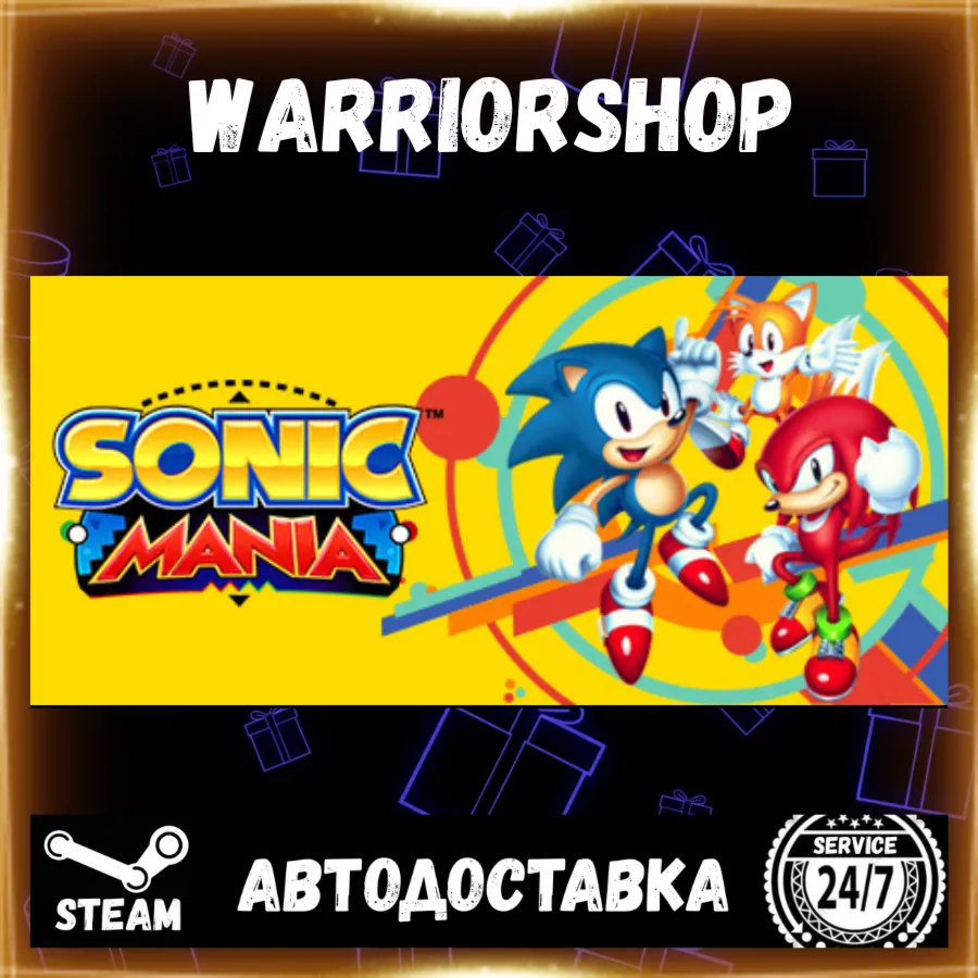 Sonic Mania Выбор Региона Стим STEAM GIFT АВТО 24/7 ГАРАНТИЯ