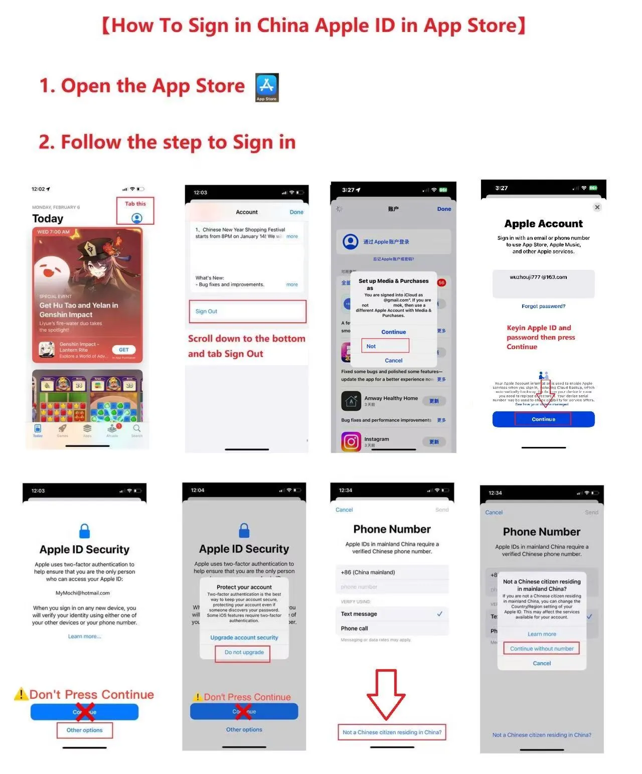 APPLE ID CHINA AppStore iPhone ios (Личность подтверждена, баланс может быть пополне)