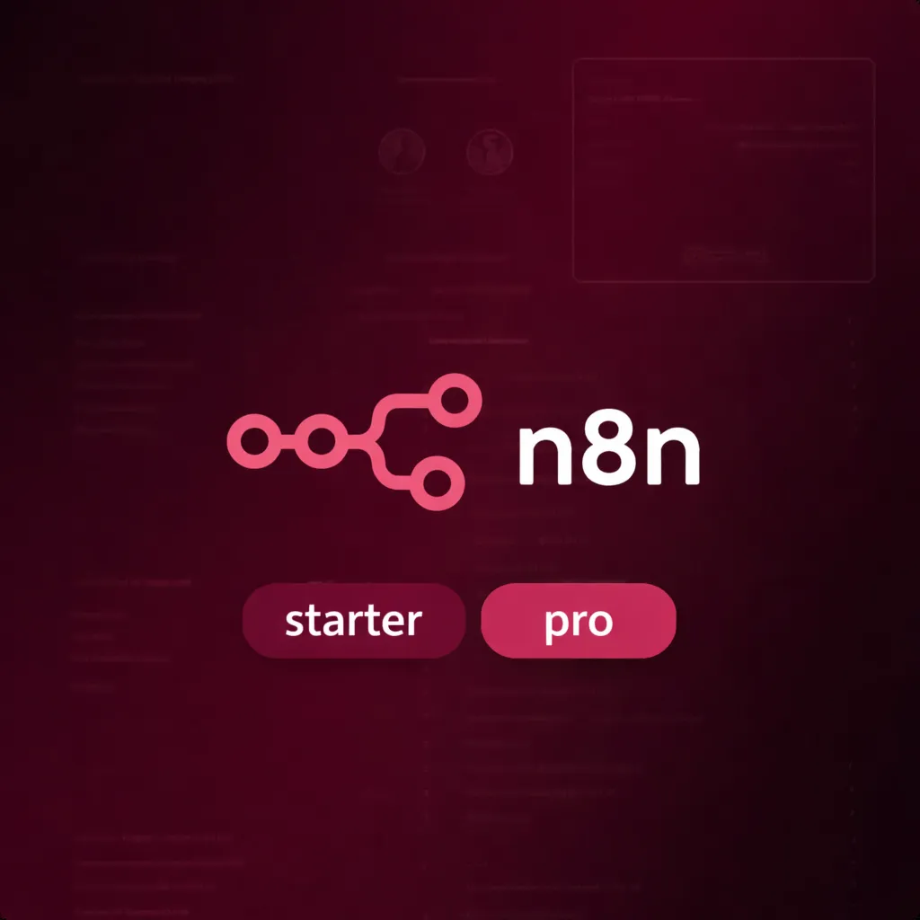 n8n Starter/Pro 1/12M Subscription Plans | Upgrade/Renewal for Your Account