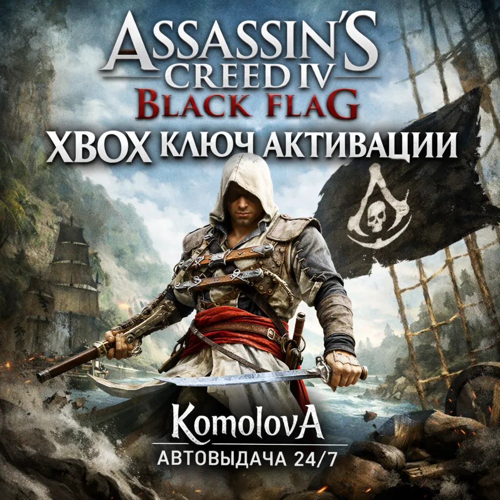 🌍 Assassin's Creed IV Black Flag XBOX ONE / XBOX SERIES X|S КЛЮЧ 🔑 + GIFT 🎁 