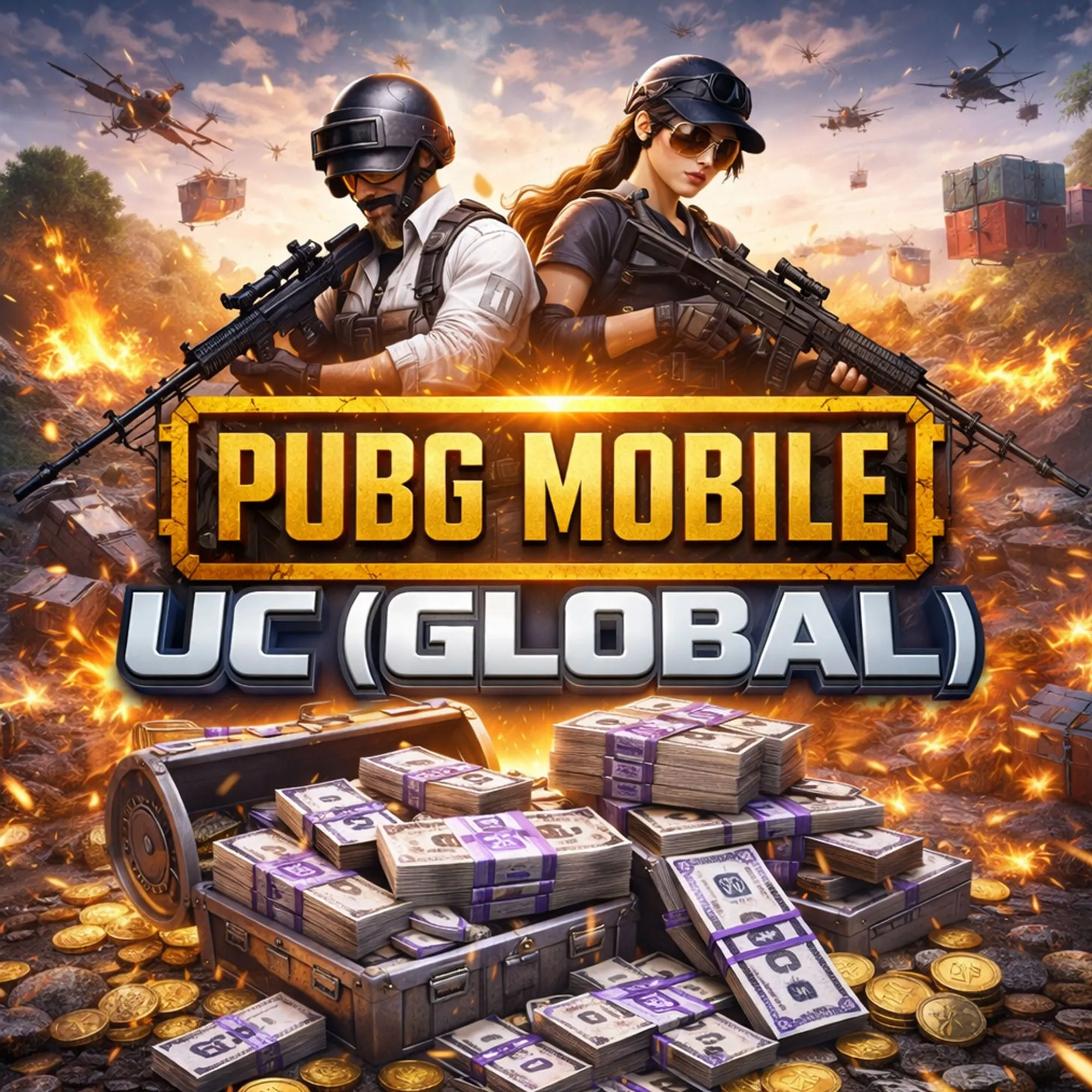 🎮 PUBG Mobile UC (глобальная версия) – мгновенная автоматическая доставка ⚡ 