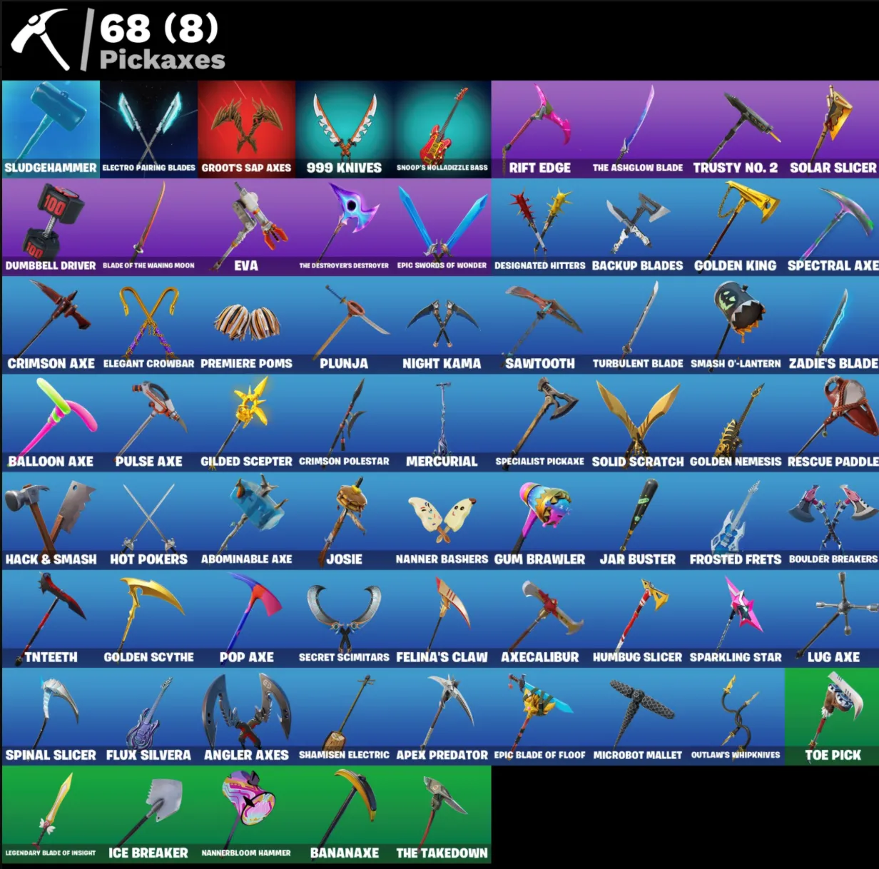 FN | The Reaper | Travis Scott (ALL PLATFORMS) | 49 skins (22 paid) 700VB