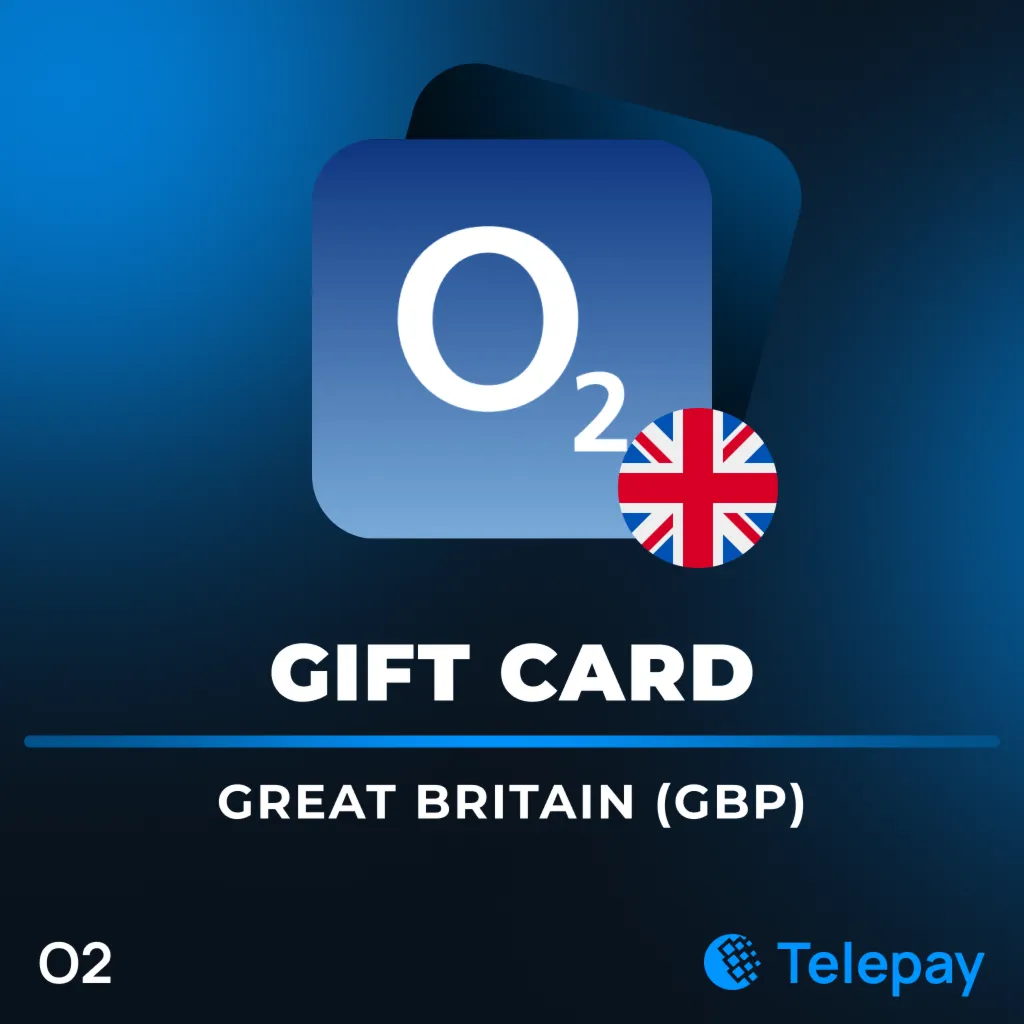 O2 пополнение | Англия | 15 - 50 GBP