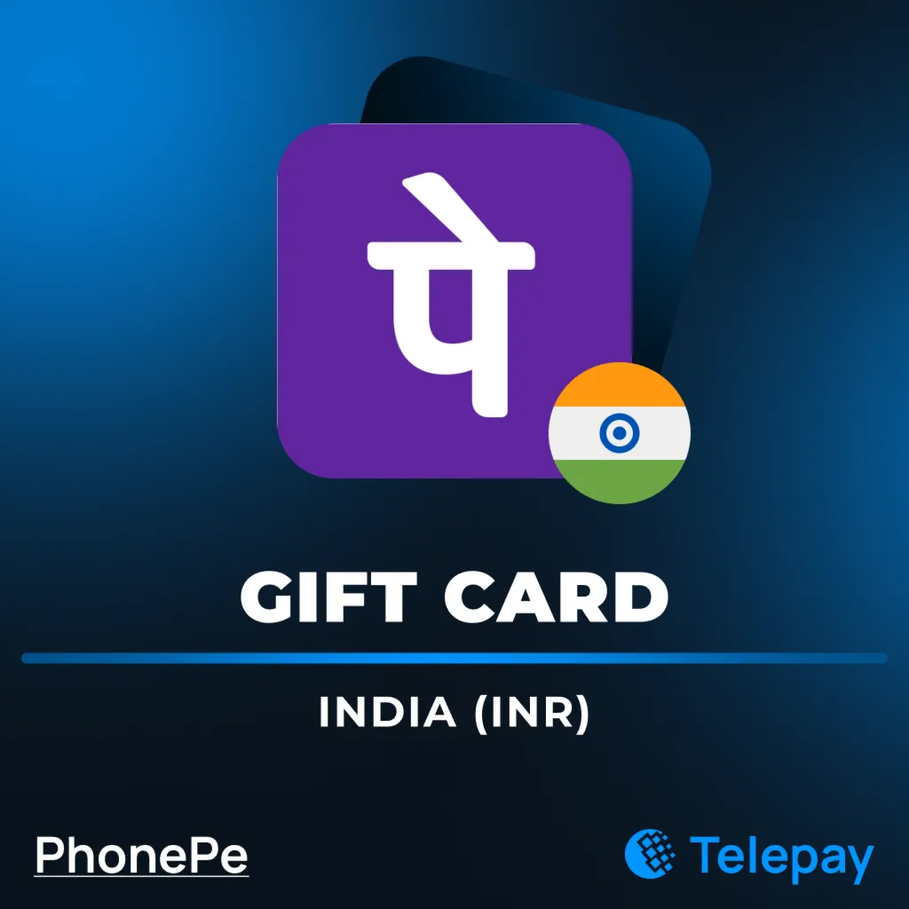 PhonePe подарочная карта | Индия | 100 - 2500 INR
