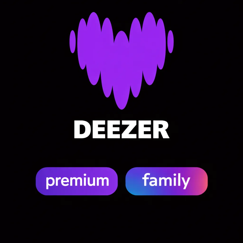 Планы подписки Deezer Premium/Family на 1/12 месяцев | Лучшая цена на обновление/прод - irongamers.ru