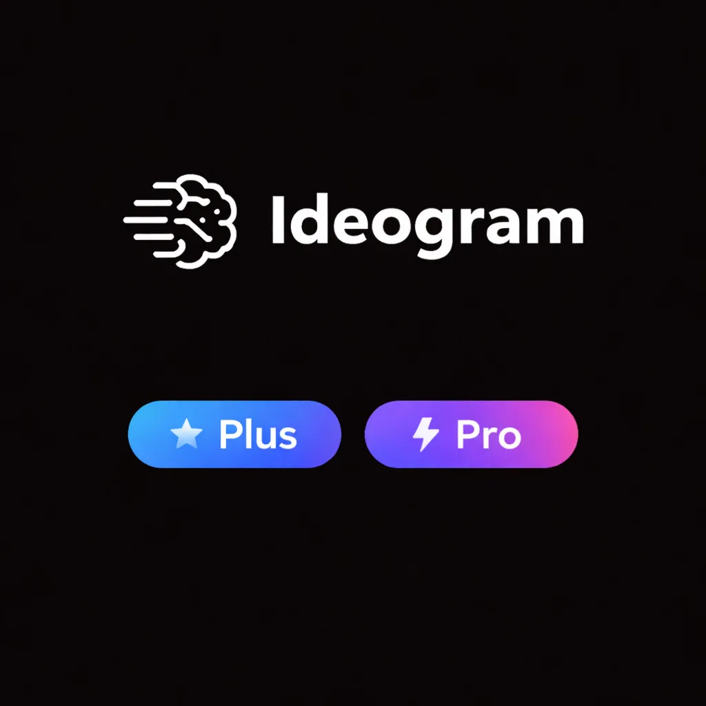 Подписка Ideogram Plus/Pro | Обновить/Продлить - Лучшие цены
