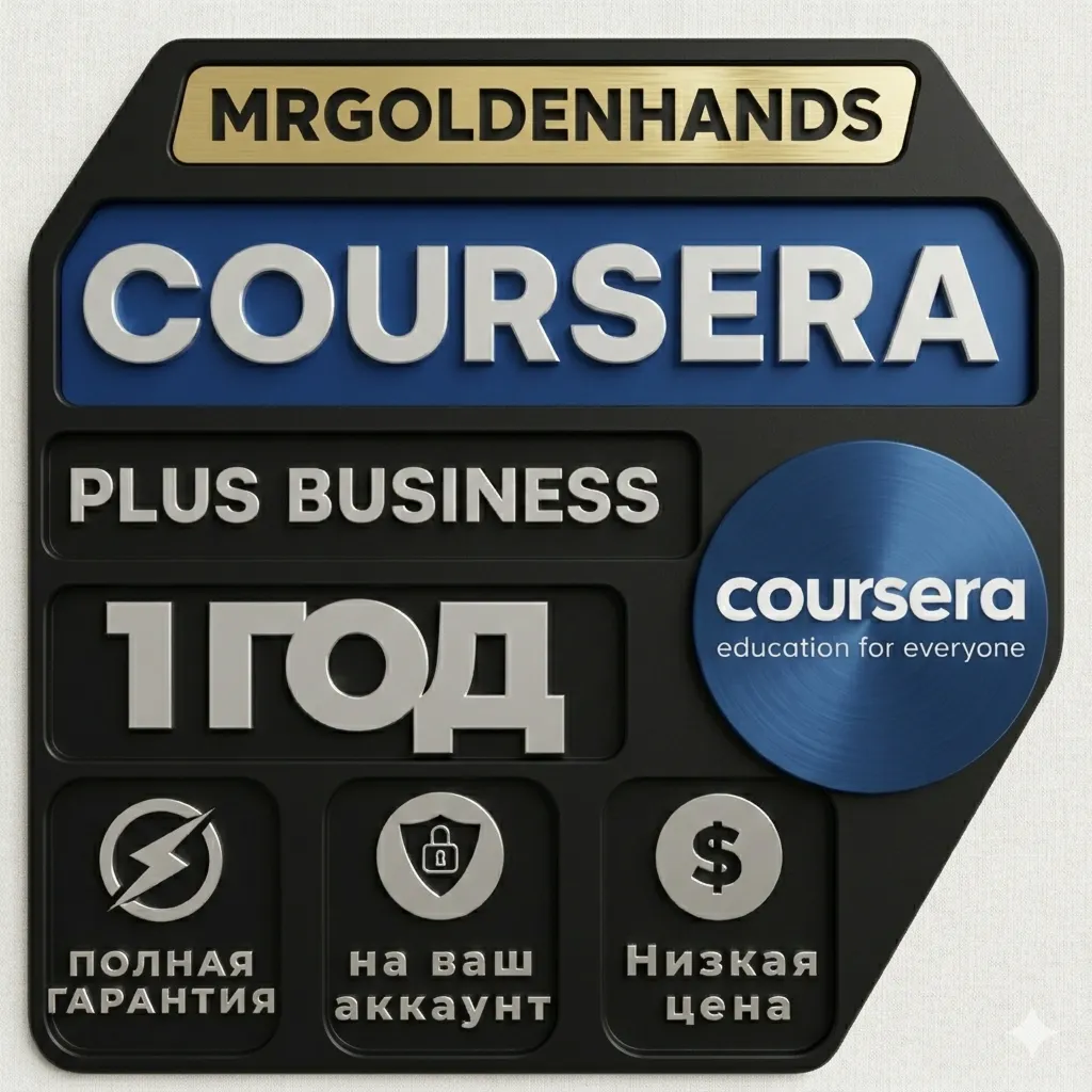 🚀 COURSERA PLUS 1 год✅ На ваш аккаунт✅ 