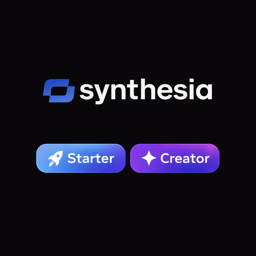План подписки Synthesia Starter/Creator на 1/12 месяцев | Лучшие цены + гарантия