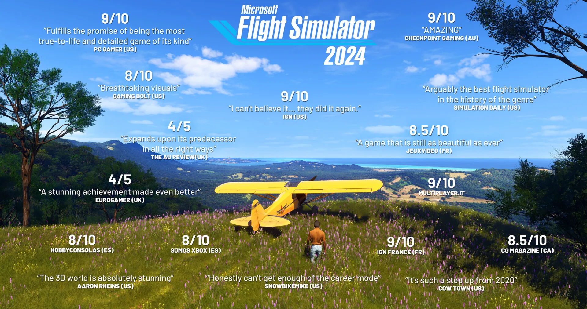 Microsoft Flight Simulator 2024 - Standard Edition / STEAM GIFT / Выбор стран - irongamers.ru
