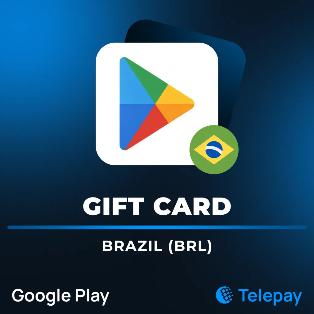 Google Play подарочная карта | Бразилия | BRL