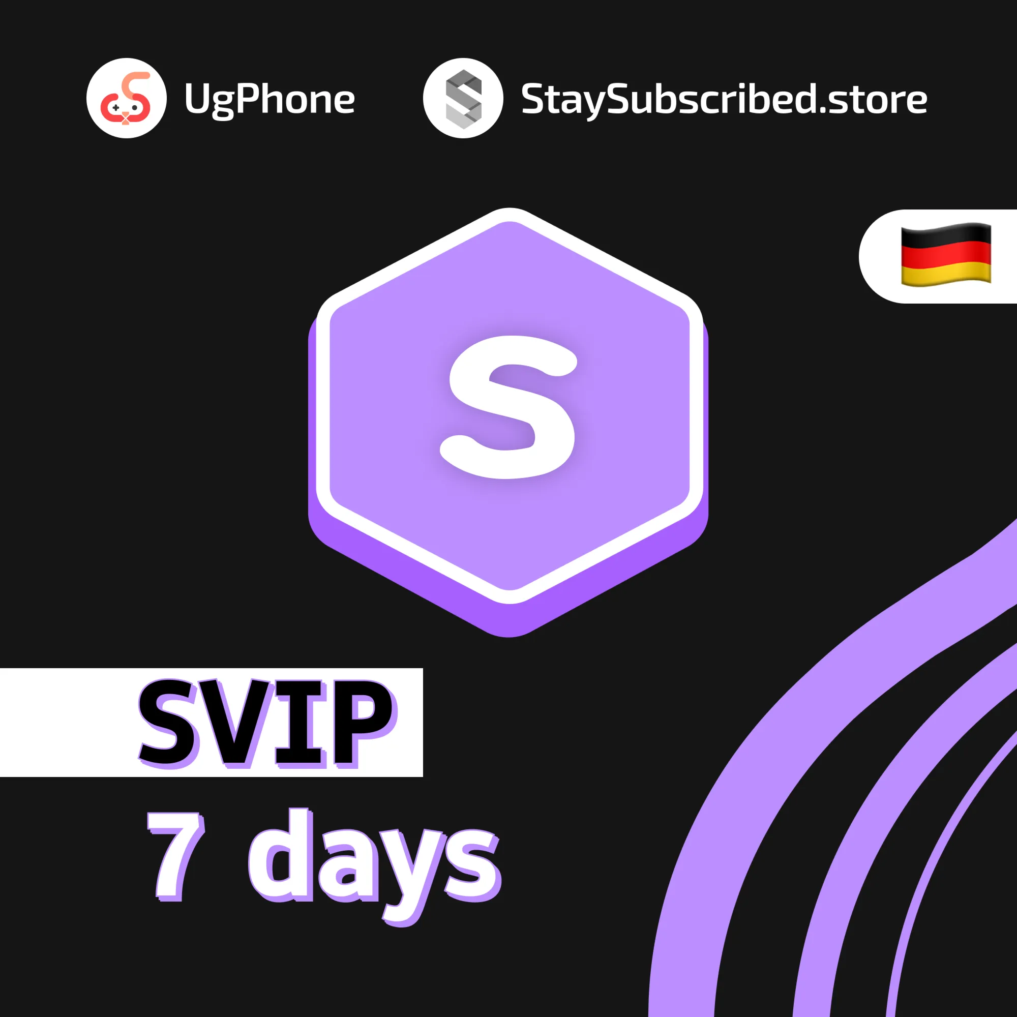 UgPhone SVIP 7 дней | Германия - irongamers.ru