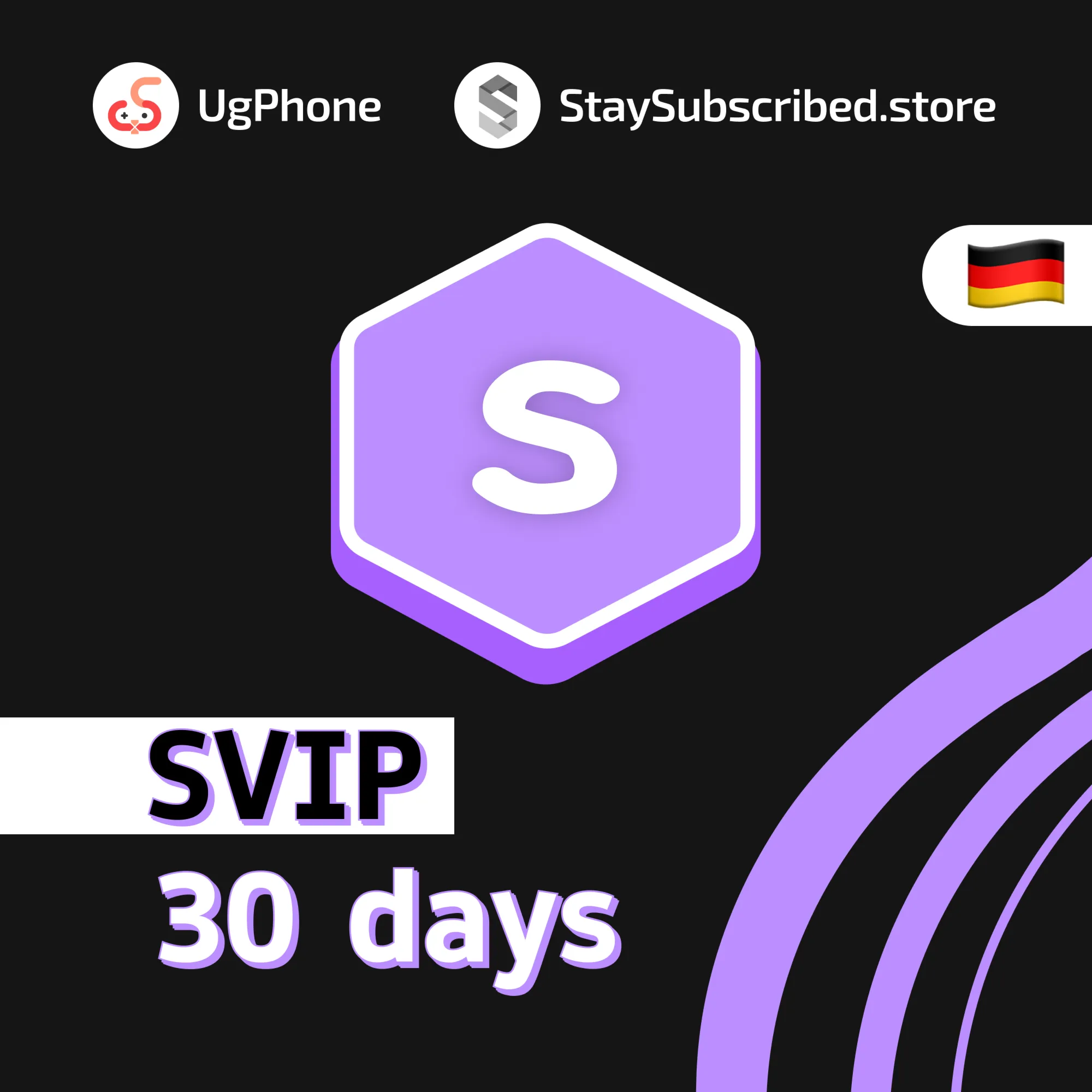 UgPhone SVIP 30 дней | Германия - irongamers.ru