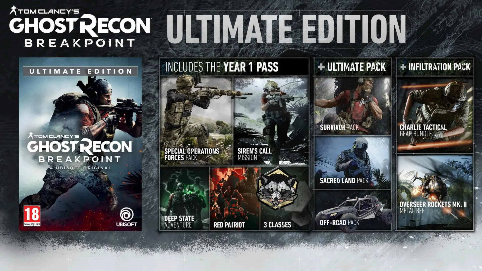 Tom Clancy's Ghost Recon Breakpoint - Ultimate Edition / STEAM GIFT / Выбор стран