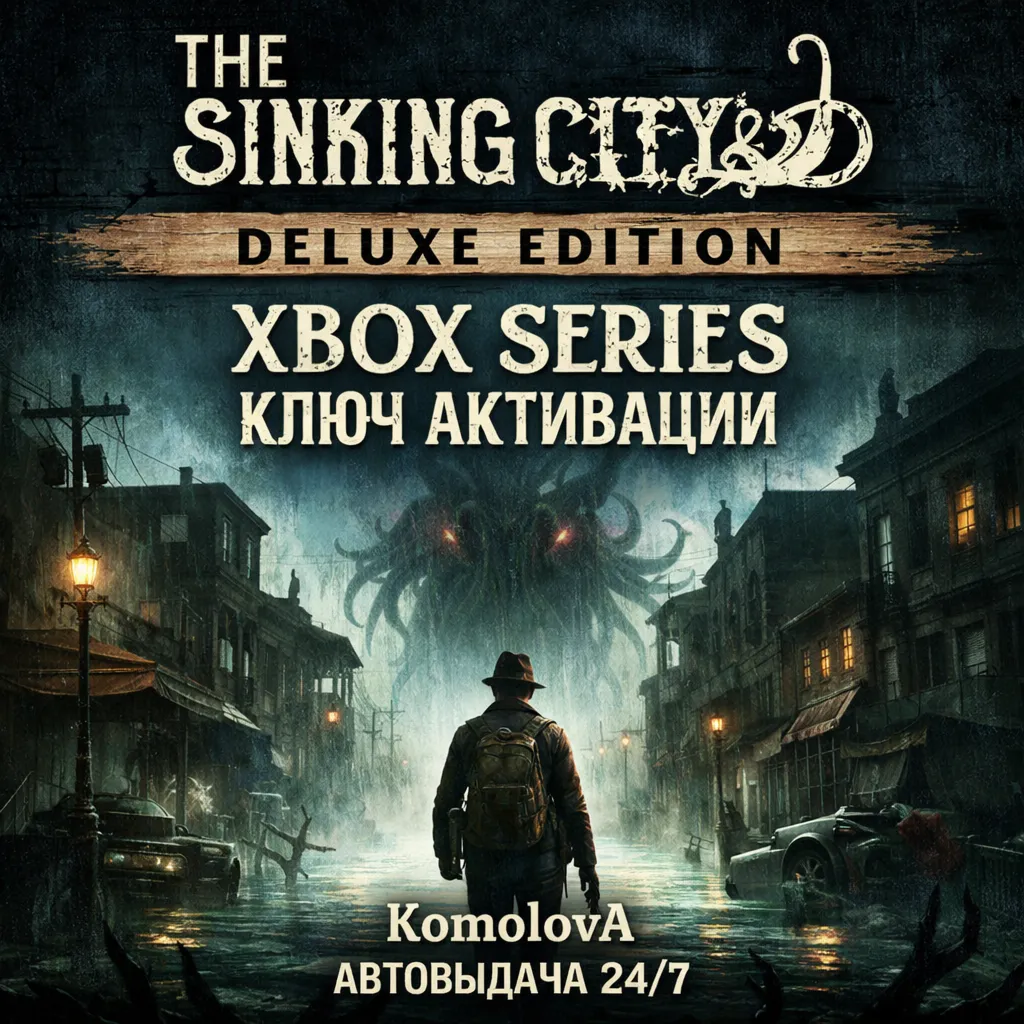 🌍 The Sinking City Xbox Series X|S Deluxe Edition КЛЮЧ🔑 +GIFT🎁 