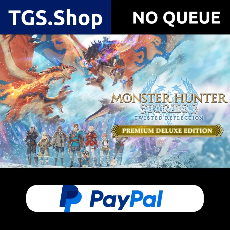 Monster Hunter Stories 3 Twisted Reflection Premium Deluxe Edition⚡ БЕЗ ОЧЕРЕДИ⚡ PAYPAL