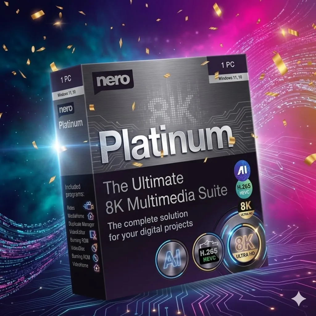 Лицензия Nero Platinum Suite 2026 SE — мгновенная доставка
