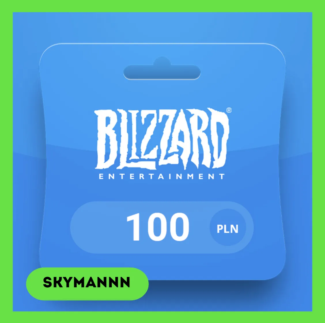 Карта Blizzard Battle.net 100 PLN Польша АВТО 24/7 - irongamers.ru