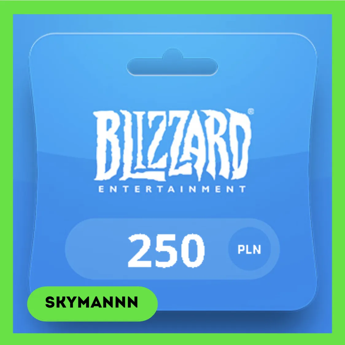 Карта Blizzard Battle.net 250 PLN Польша АВТО 24/7 - irongamers.ru