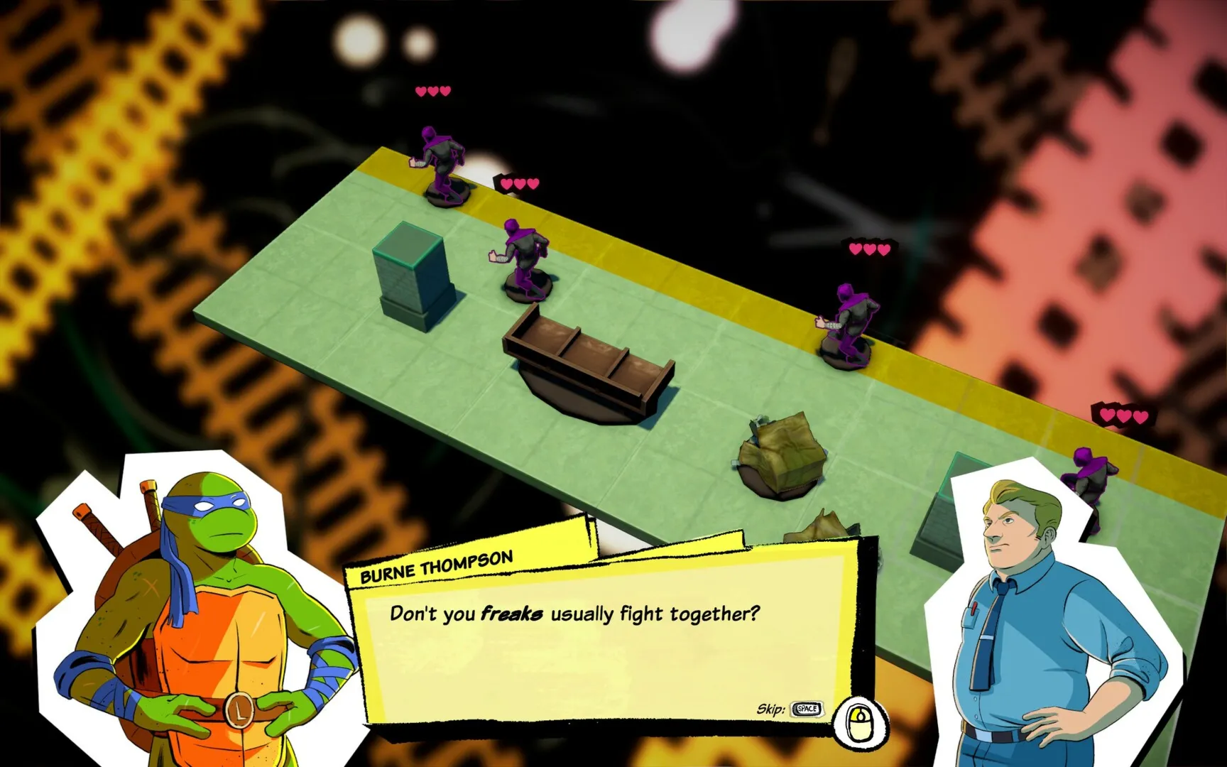 Teenage Mutant Ninja Turtles Tactical Takedown (Steam key / Мир)