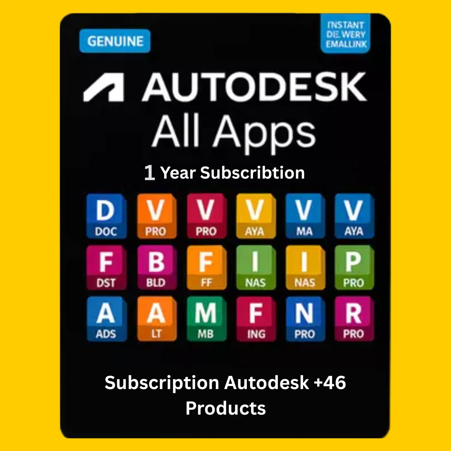 Персональная учетная запись Autodesk All Apps на 6 месяцев (глобальная)