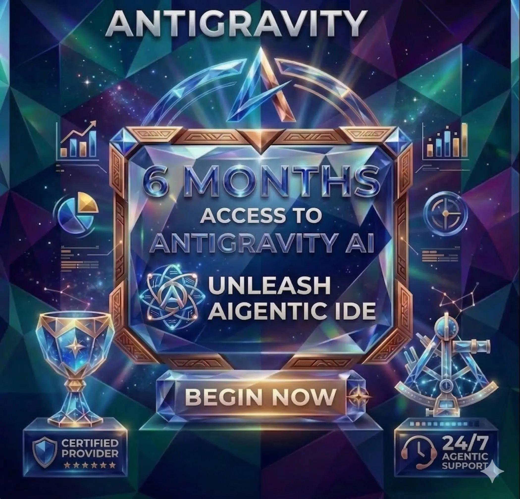 Gemini Antigravity Ai Pro + Google AI Pro, VEO 3,1, Nano Banana Pro | 1–6 месяцев - irongamers.ru