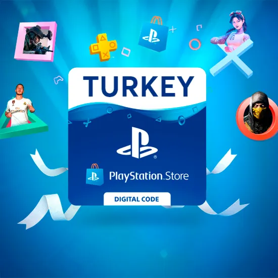 Playstation Network PSN · Турция 250-5000 TRY