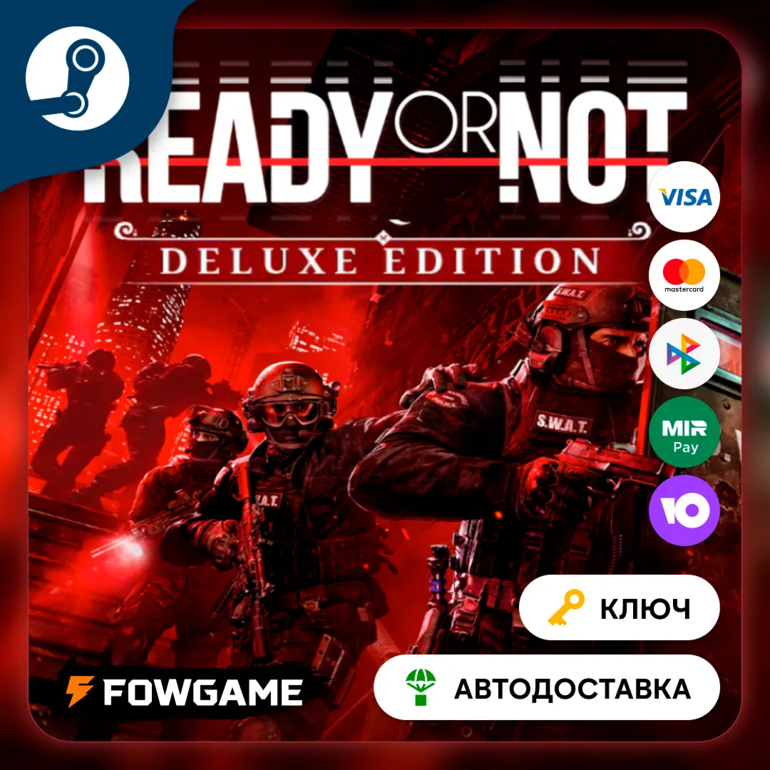 Ready or Not: Digital Deluxe Edition (РУ+СНГ) КЛЮЧ STEAM - irongamers.ru