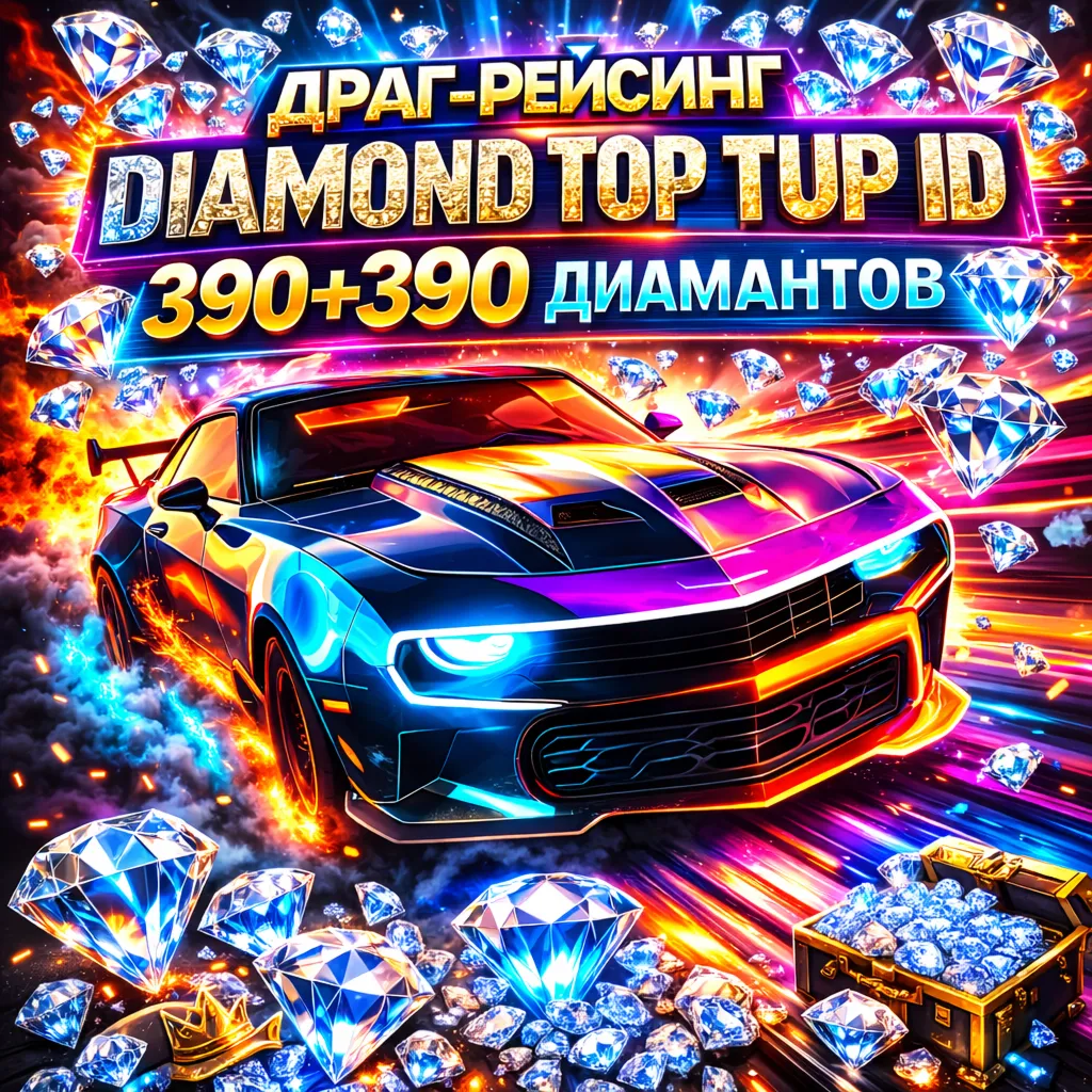 Бриллианты для дрэг-рейсинга 💎 Пополнение счета 💎 по ID