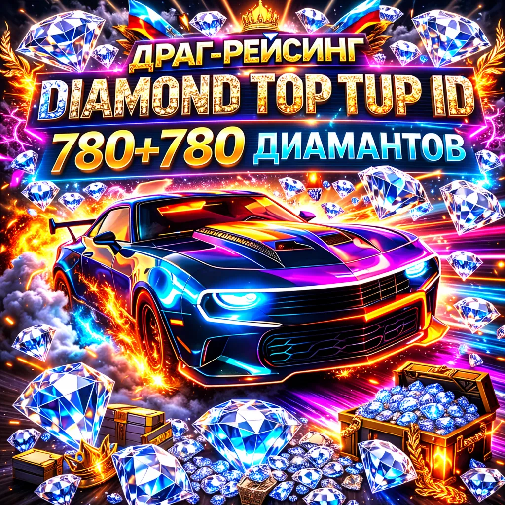 Бриллианты для дрэг-рейсинга 💎 Пополнение счета 💎 по ID
