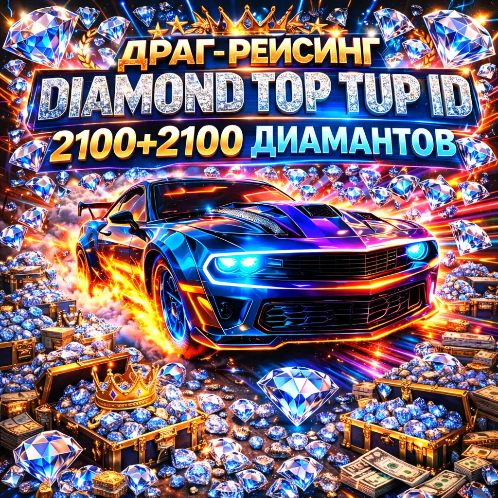 Бриллианты для дрэг-рейсинга 💎 Пополнение счета 💎 по ID