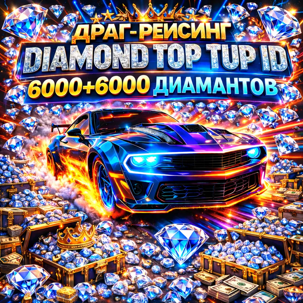 Бриллианты для дрэг-рейсинга 💎 Пополнение счета 💎 по ID