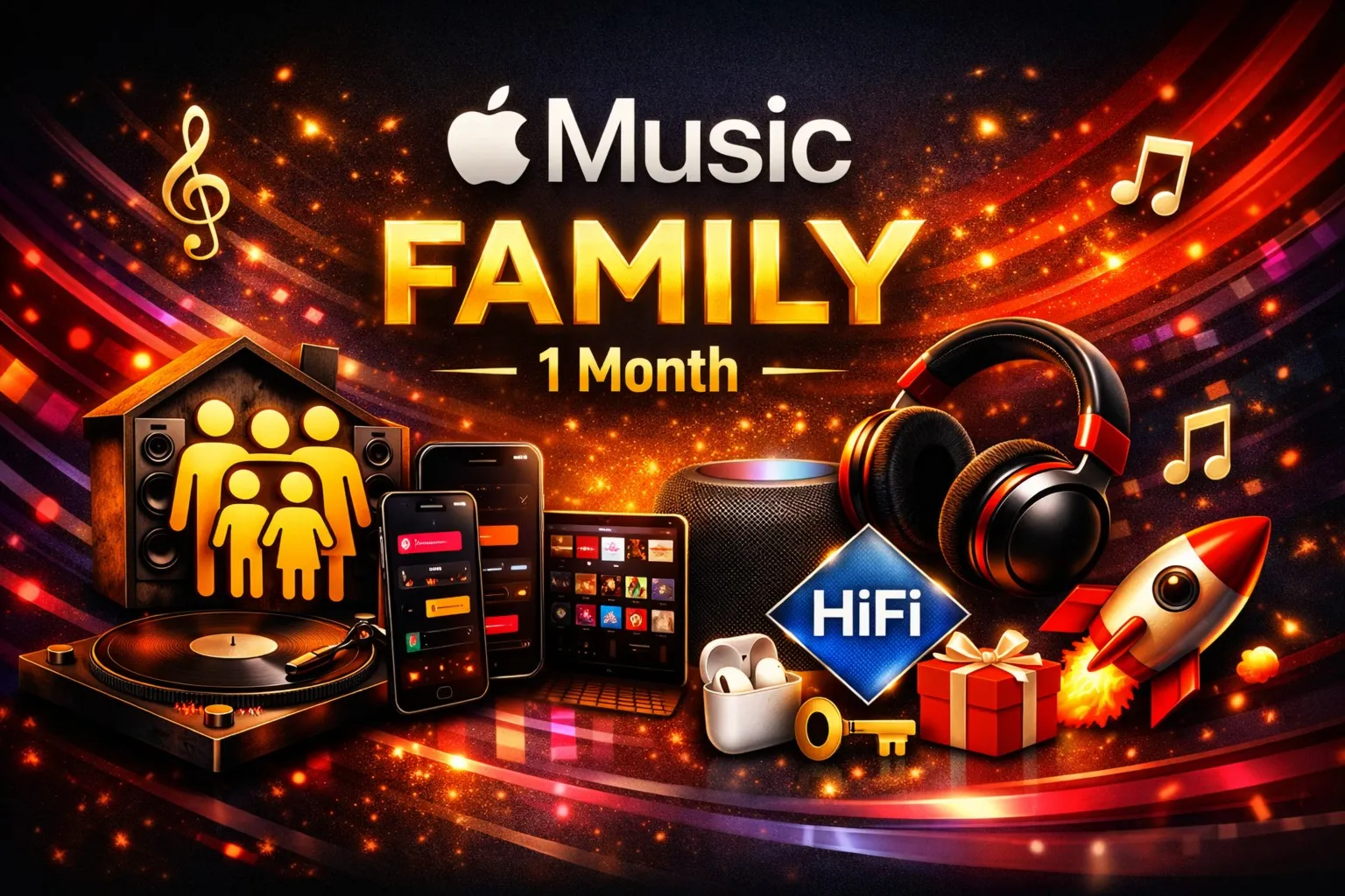 🎧 🎵 ✨ 🔥 Apple Music Family🎶 – 1 Месяц🎶 личный аккаунт  🔒 👨 ‍👩 ‍👧 ‍👦 💥 💯 