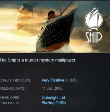 STEAM KEY - The Ship: Murder Party - [РФ + REGION FREE/GLOBAL] - Автодоставка