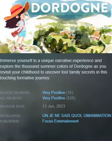 STEAM KEY - Dordogne - [РФ + REGION FREE/GLOBAL] - Автодоставка
