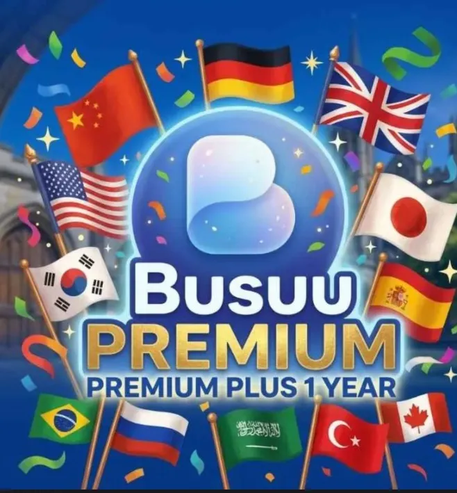 BUSUU PREMIUM | PREMIUM PLUS на 12 месяцев на вашем аккаунте