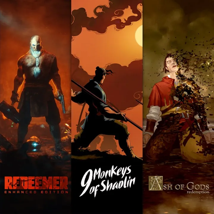 Ключ 9 Monkeys of Shaolin + Ash of Gods + Redeemer: Bundle Xbox [Цифровой Код]