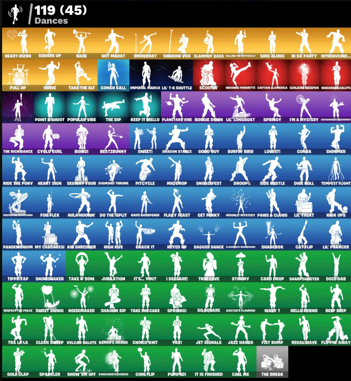 FN OG STW (ALL PLATFORMS) • 100 skins