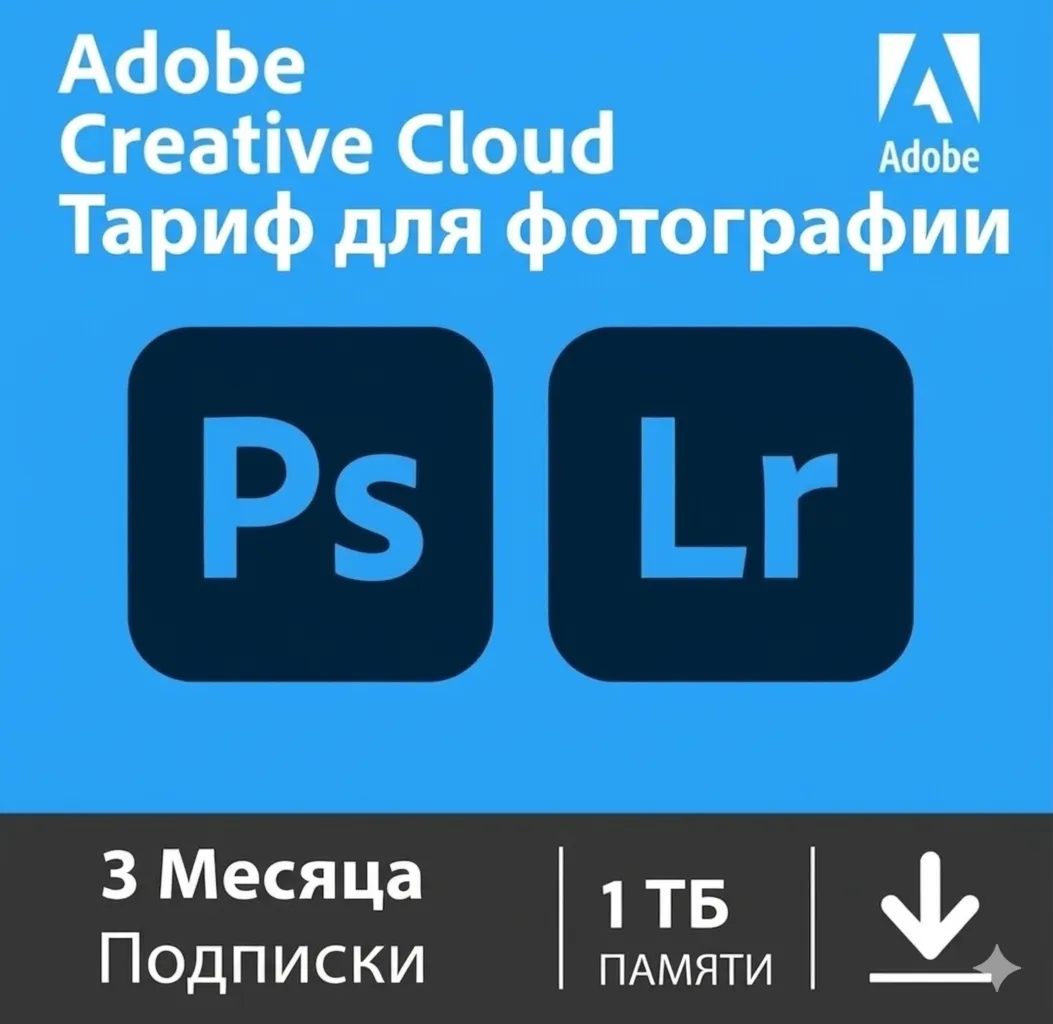 🔑 ADOBE PHOTOGRAPHY PLAN 1 МЕСЯЦА КЛЮЧ СРАЗУ